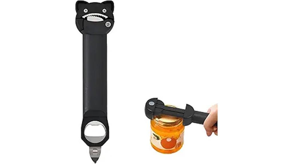 multi function magnetic can opener