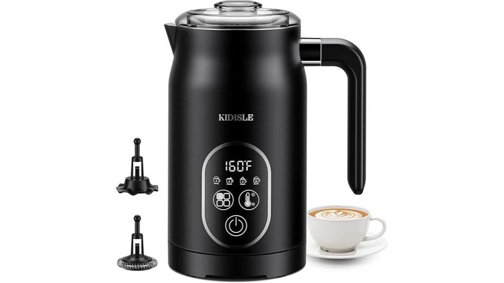 multifunctional milk frothing device