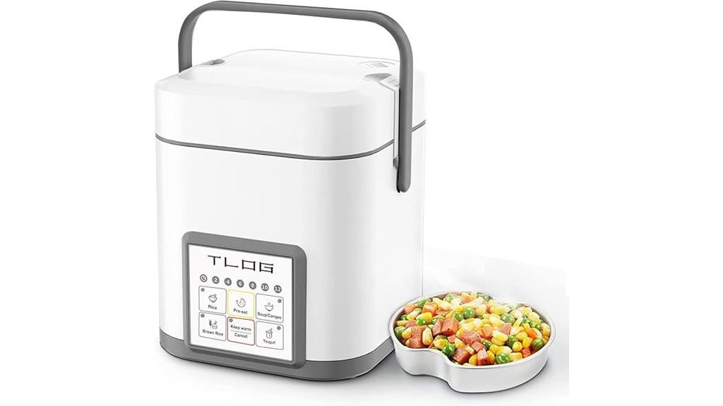 portable 2 5 cup rice cooker