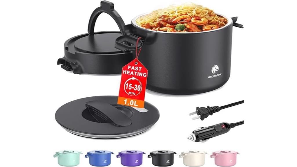 portable 33oz electric lunchbox