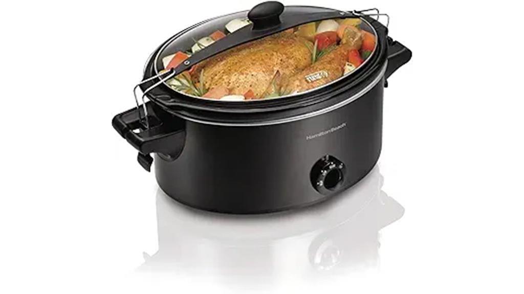 portable 6 quart slow cooker