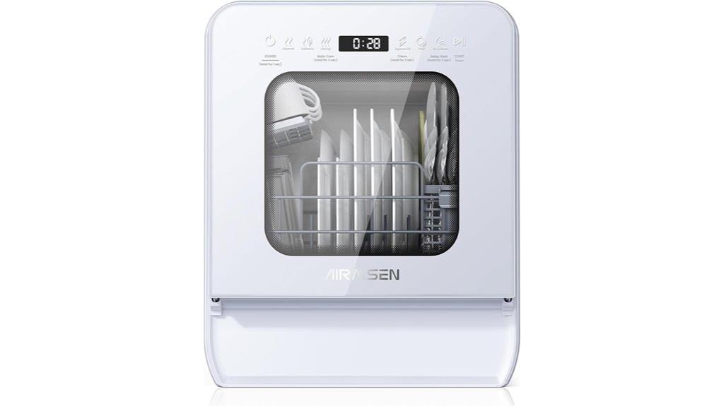 portable countertop dishwasher