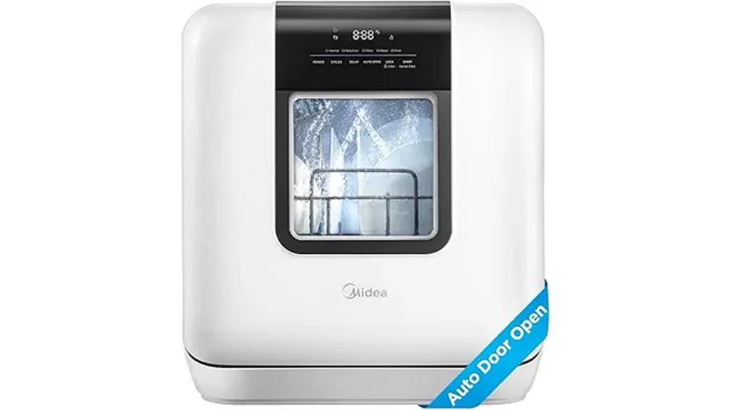 portable countertop water dishwasher
