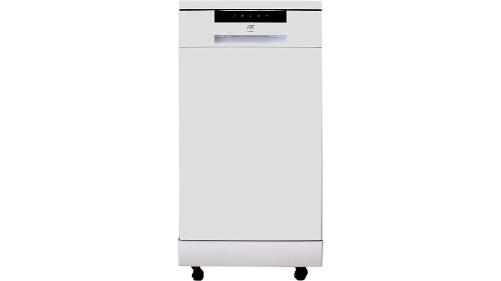 portable dishwasher with six programs