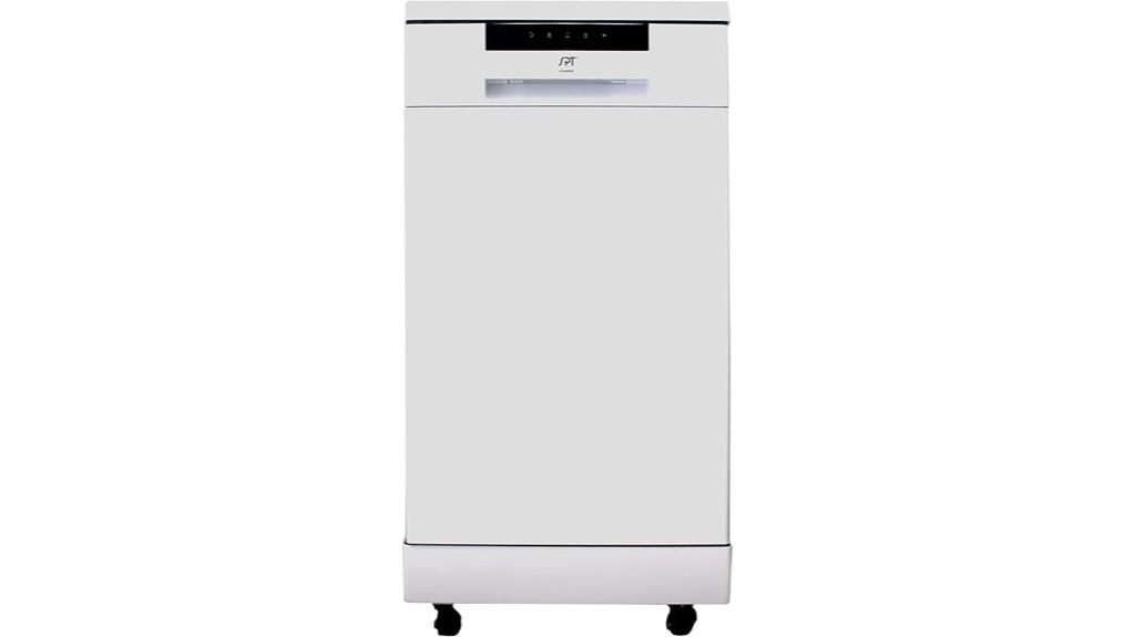portable dishwasher with six programs