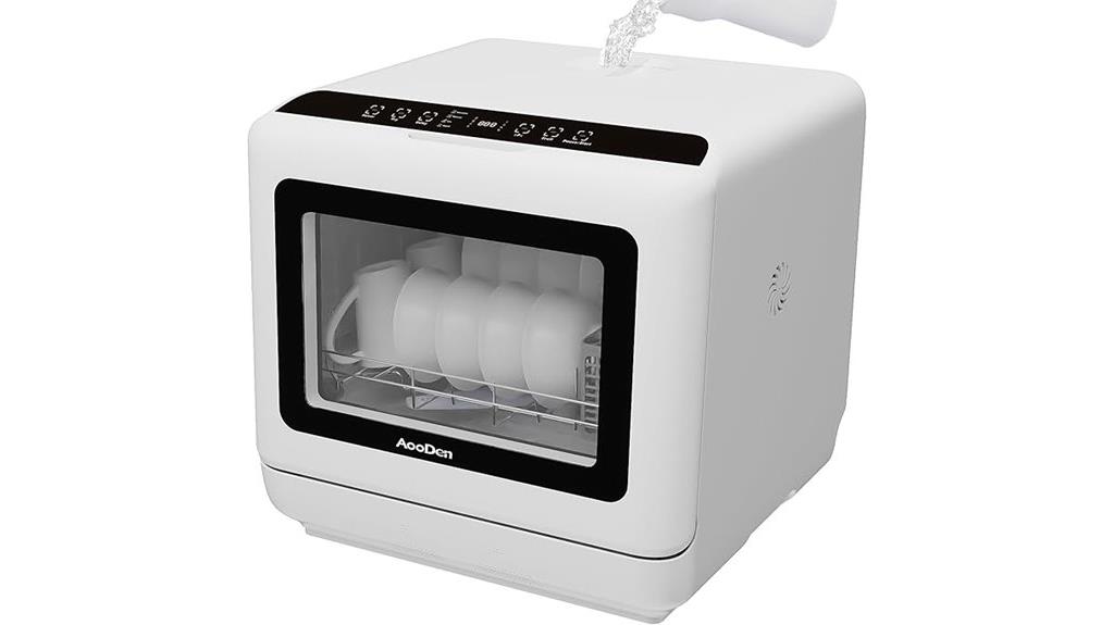 portable dishwasher with tank