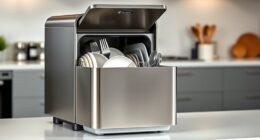 portable dishwashers with removable tops