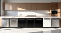 portable dishwashers with reversible doors