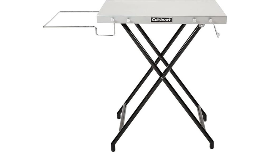 portable folding food prep station