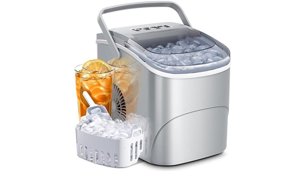 portable ice maker 24h capacity
