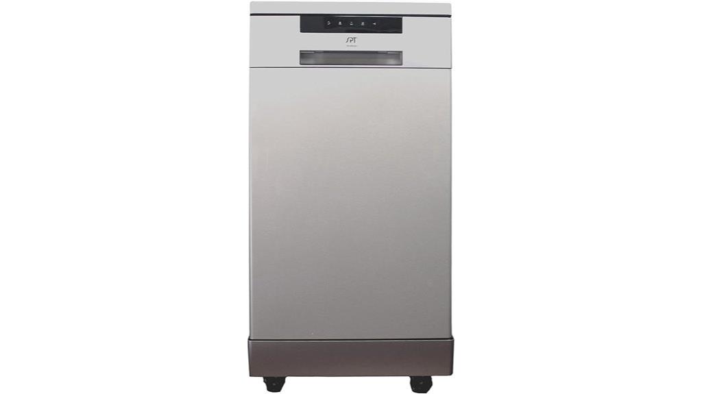portable stainless steel dishwasher