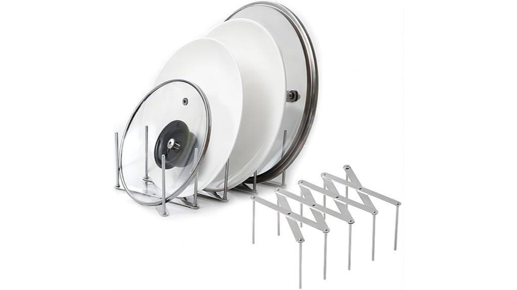 pot lid organizer rack