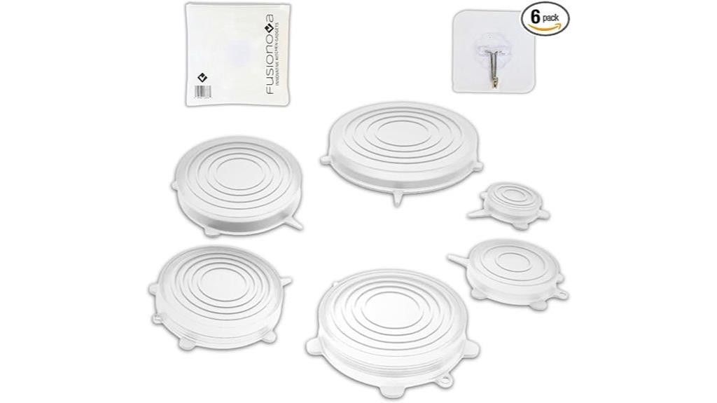 reusable silicone food lids