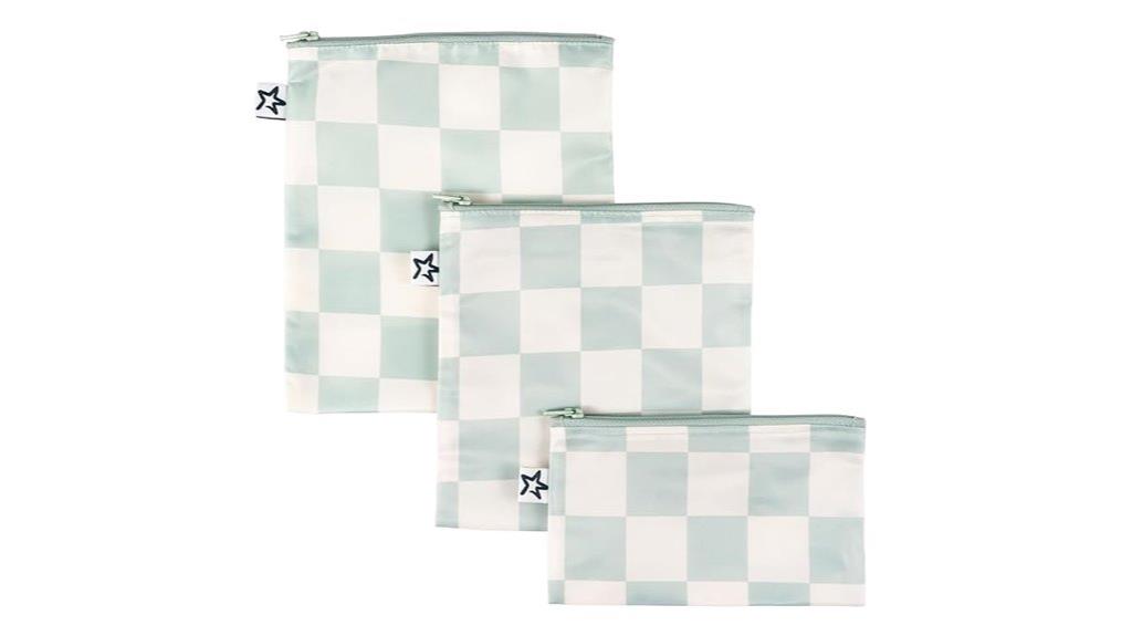 reusable snack bags set