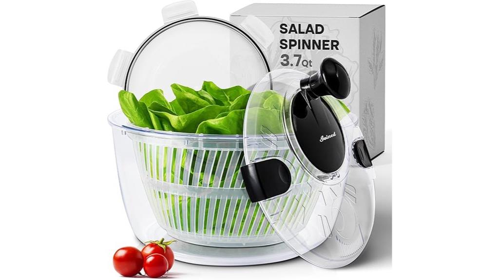salad spinner with lid