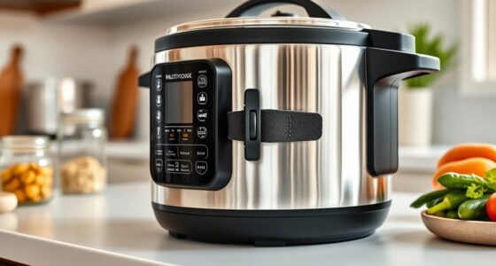 secure multicooker safety locks