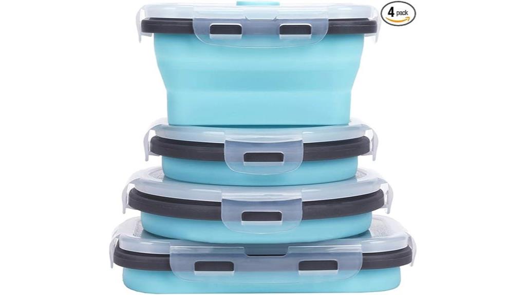 silicone airtight food containers