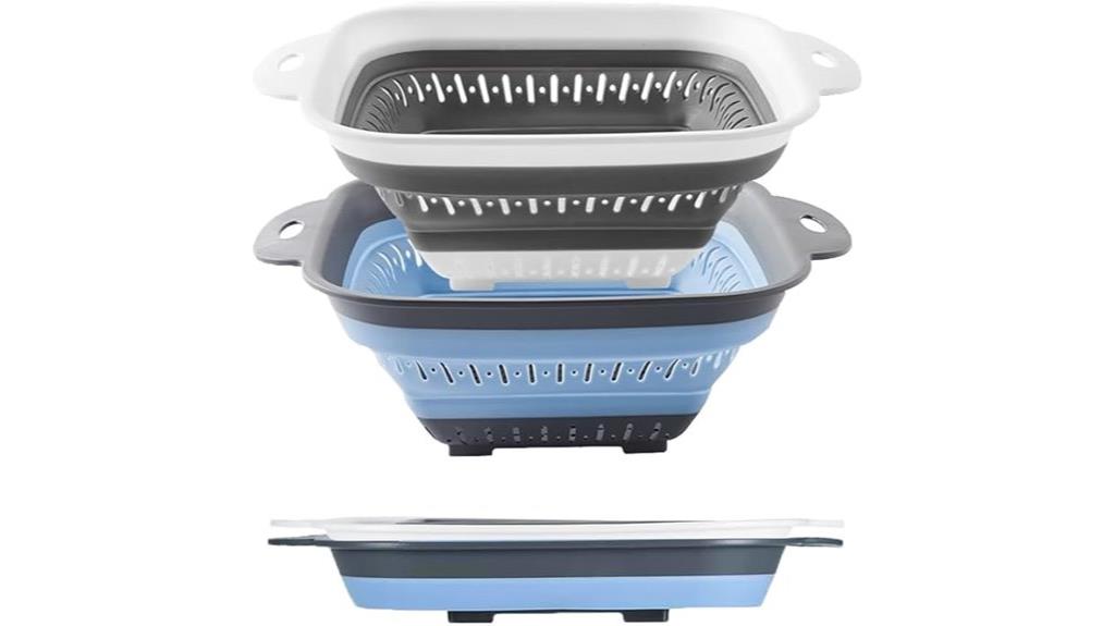 silicone collapsible drain set