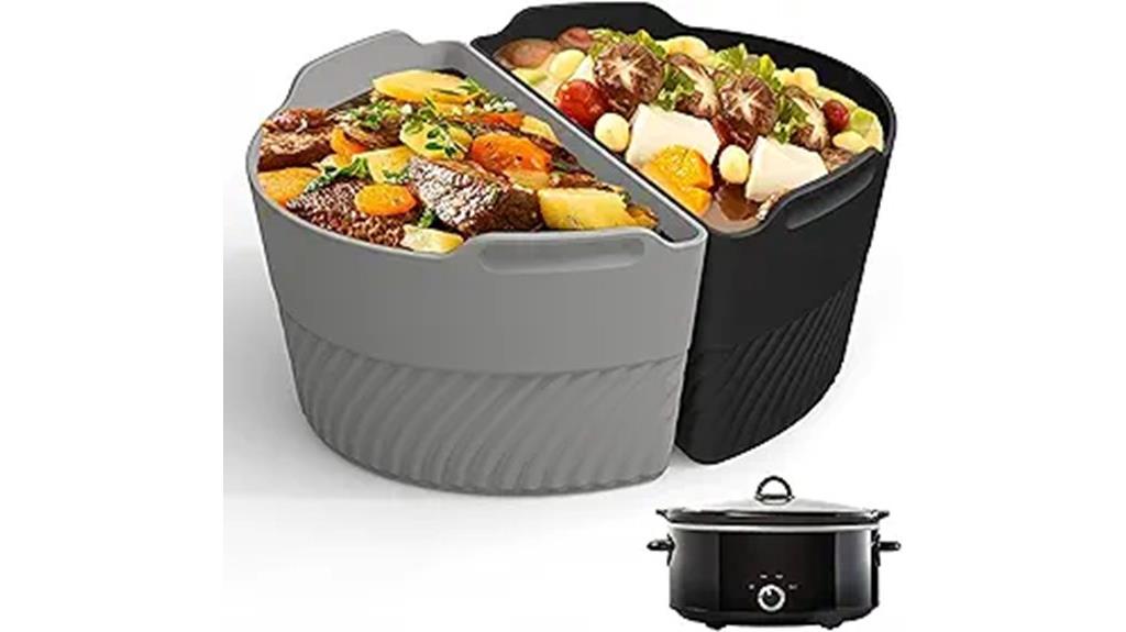 silicone crock pot liners