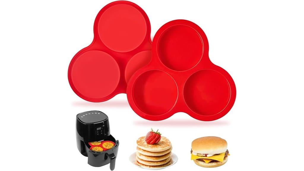 silicone egg mold set