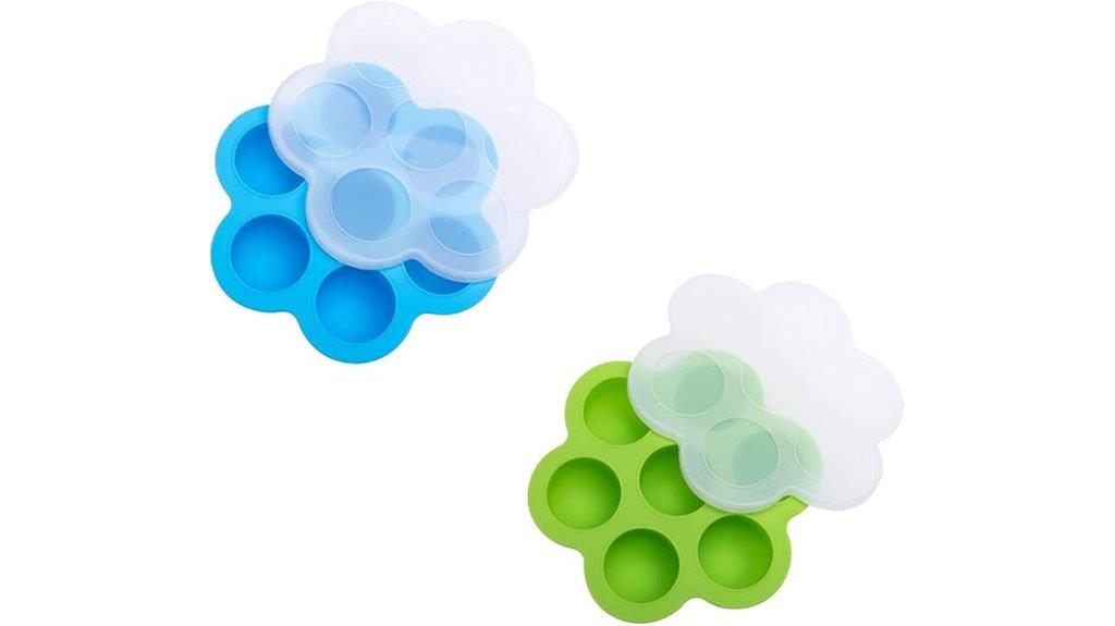 silicone egg molds pack