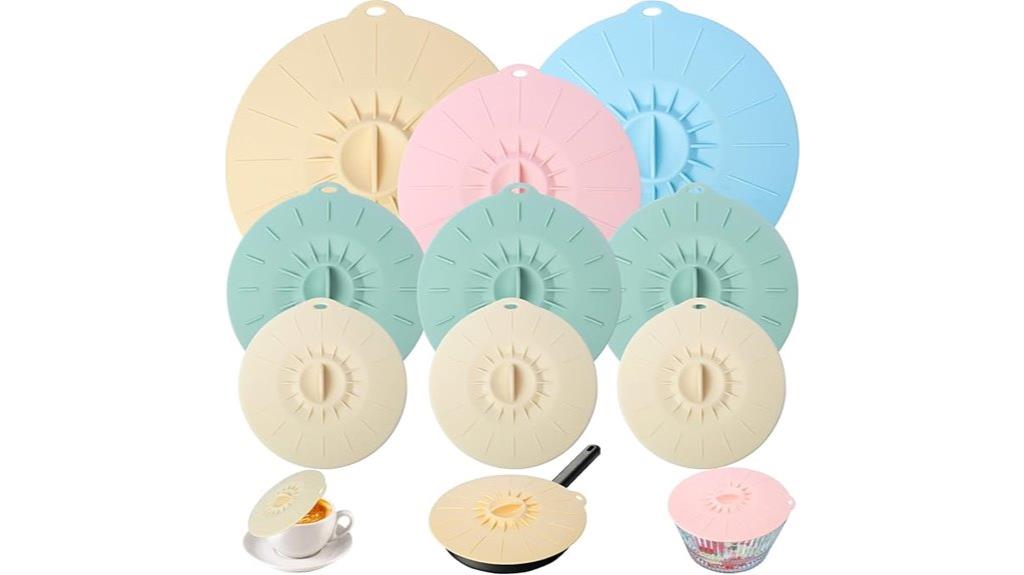 silicone lids for containers