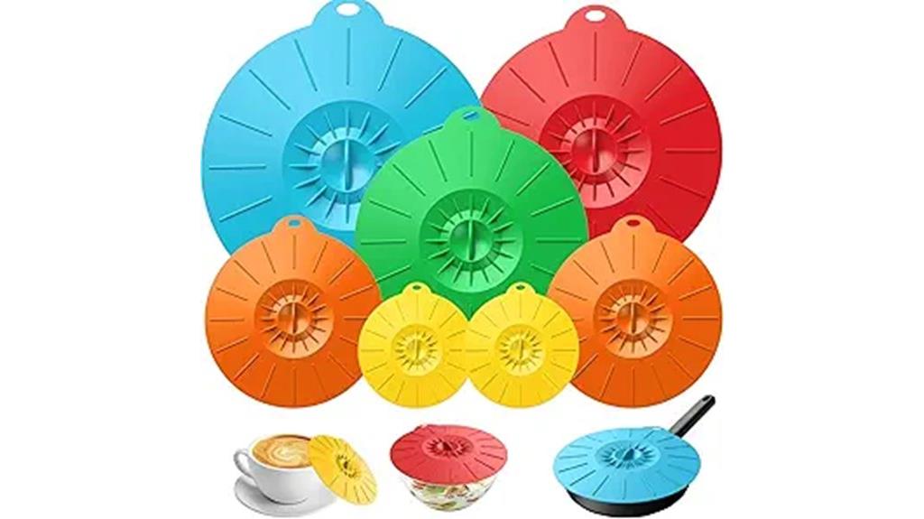 silicone lids microwave safe