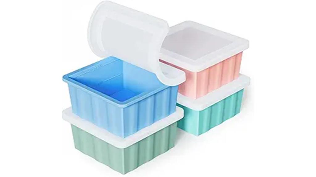 silicone soup ice cubes