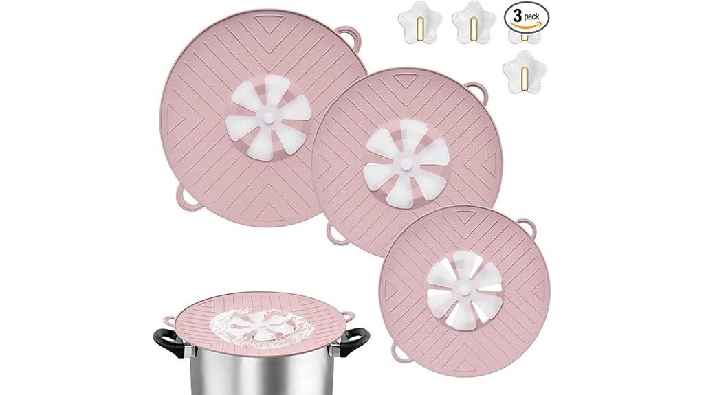 silicone spill stopper set