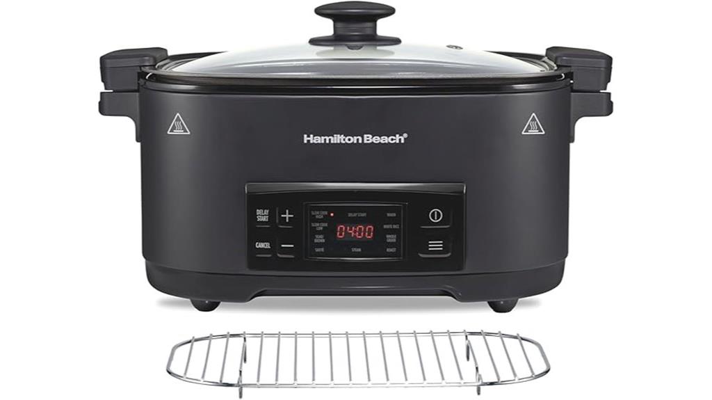 six quart programmable slow cooker