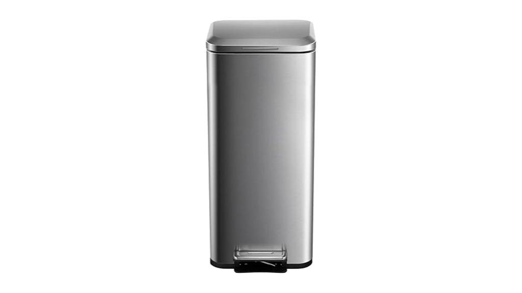 slim 50l trash can