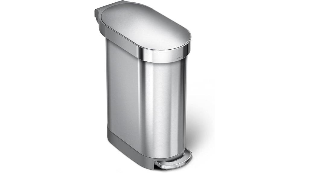 slim hands free kitchen trash