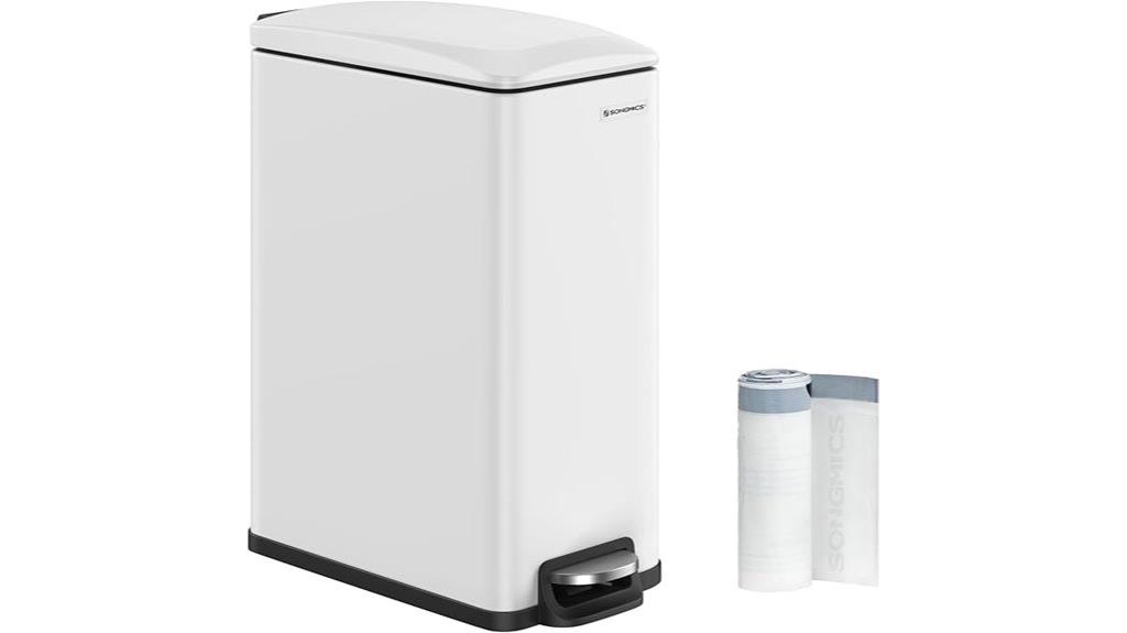 slim soft close 13 gallon trash