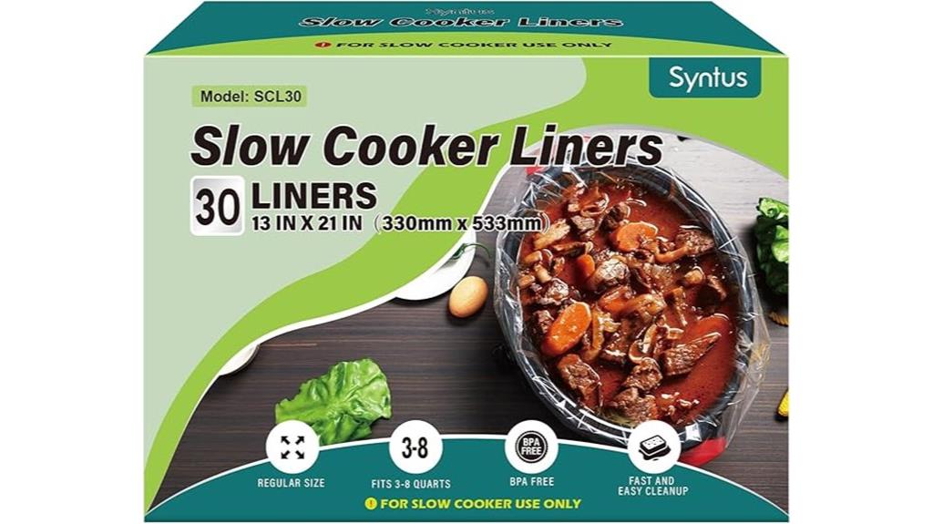 slow cooker liner pack