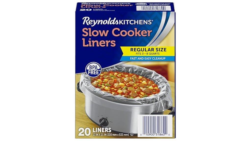 slow cooker liners pack