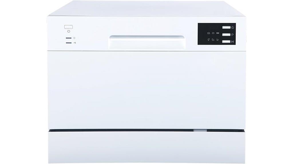 small countertop dishwasher model