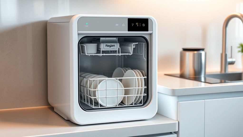 small kitchen dishwasher options