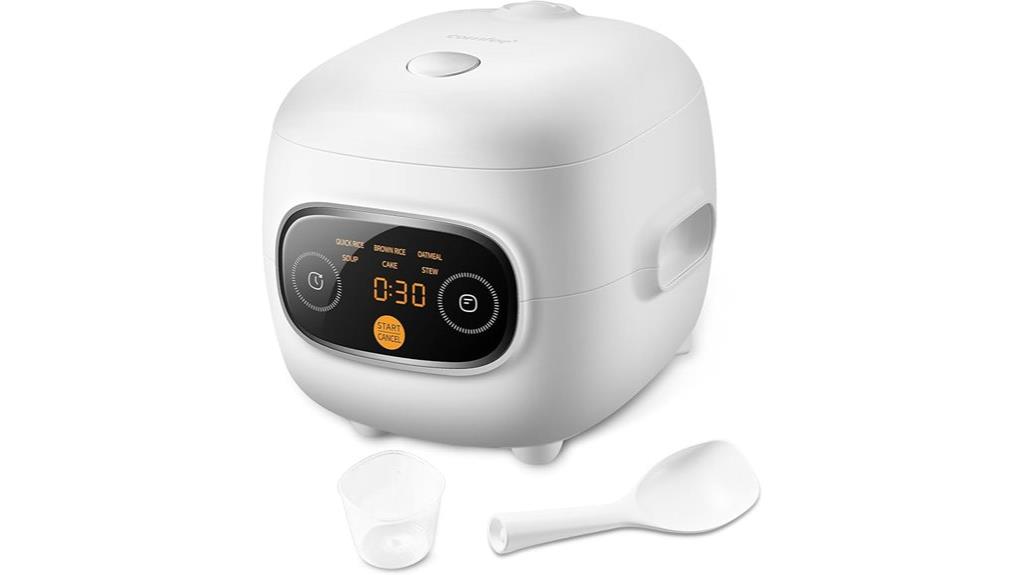 small rice cooker capacity