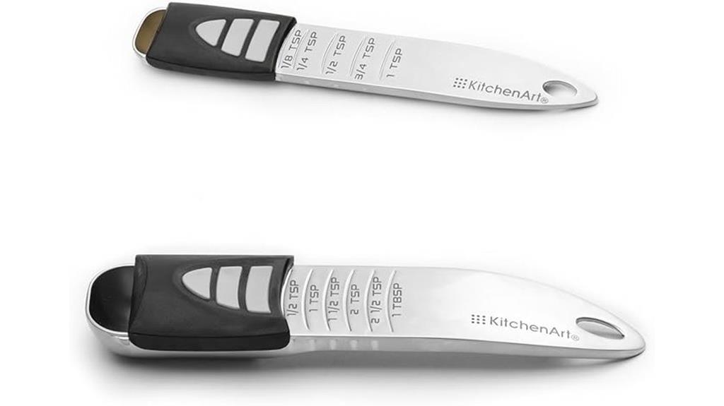 stainless steel adjustable spoons