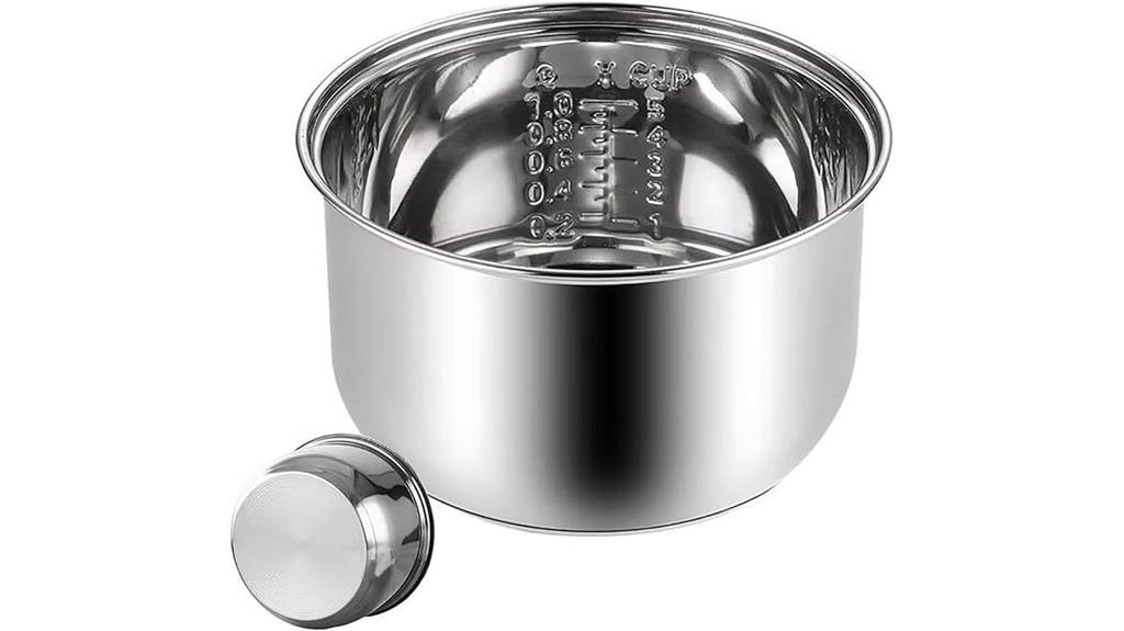stainless steel inner pot