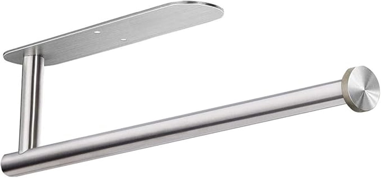 stainless steel paper towel holders