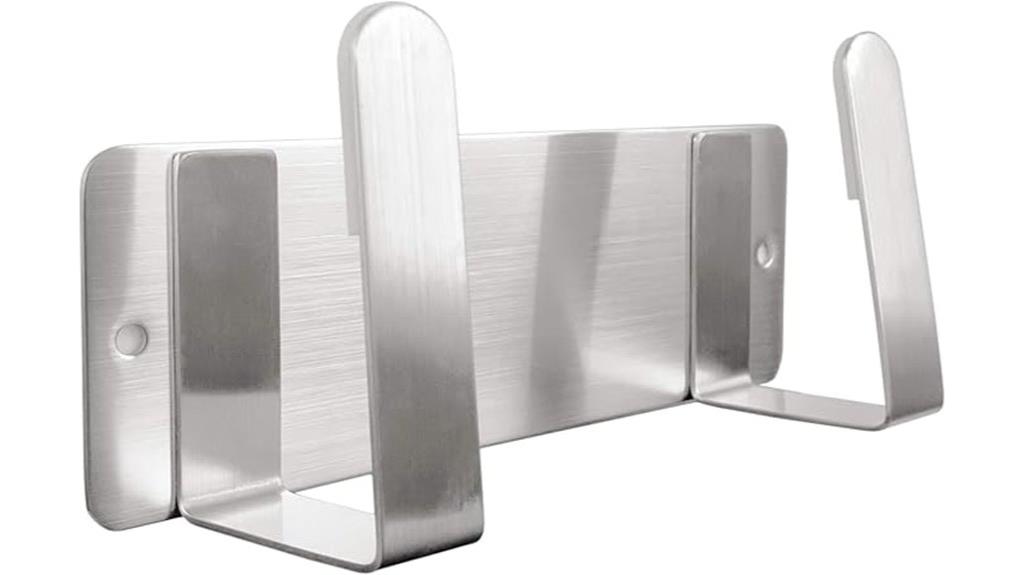 stainless steel pot lid organizer