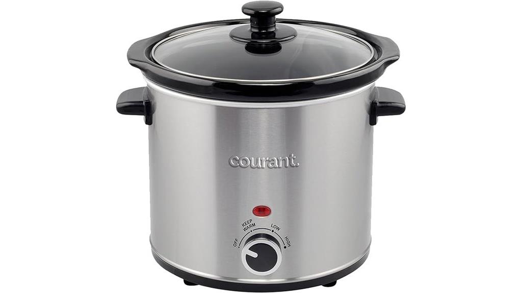 stainless steel slow cooker