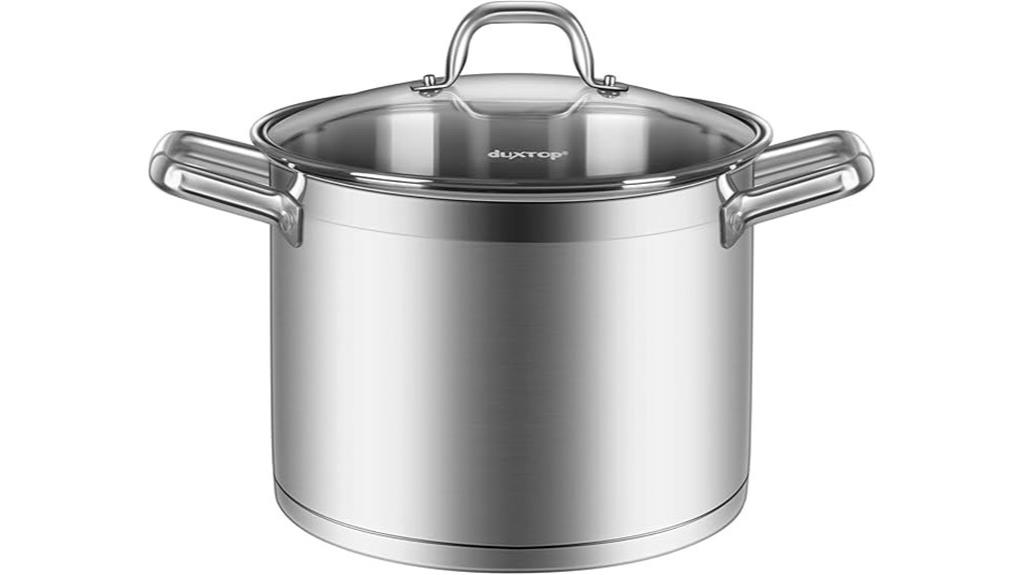 stainless steel stockpot