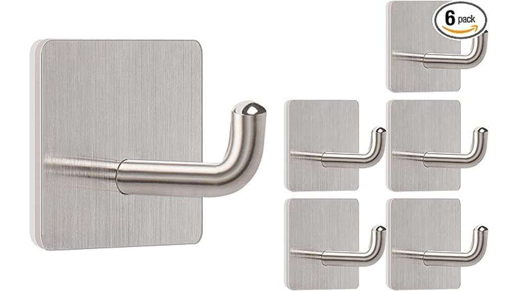 stainless steel towel hooks
