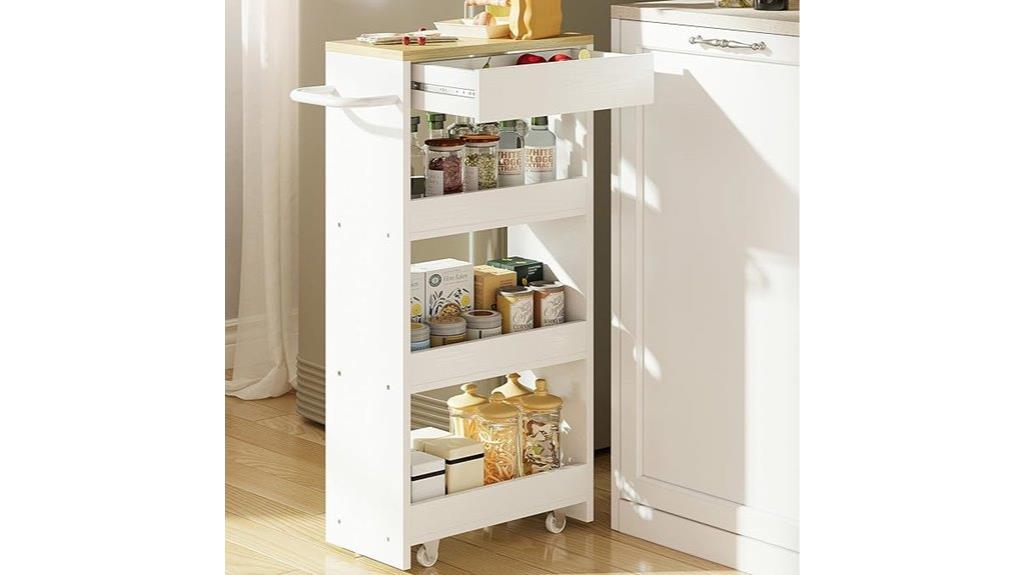 steel rolling storage cart