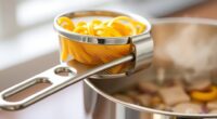 top clip on strainers for cooking