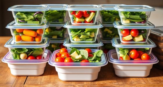 top collapsible salad containers