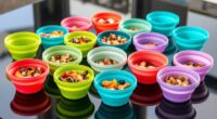 top collapsible snack bowls