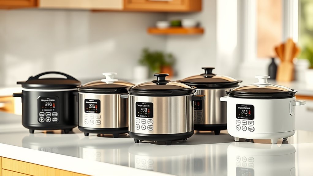 top compact digital slow cookers